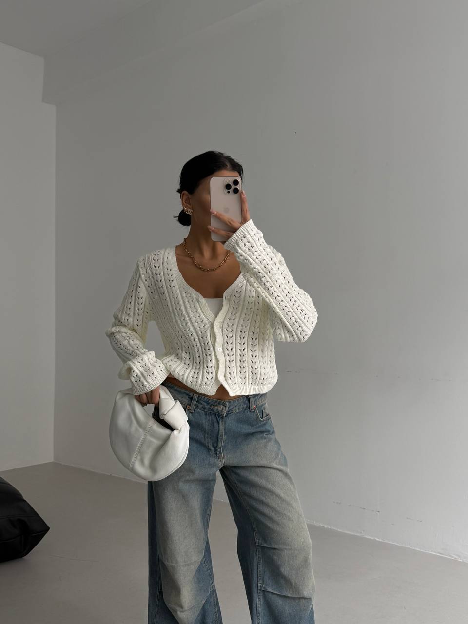 Knitted long sleeve