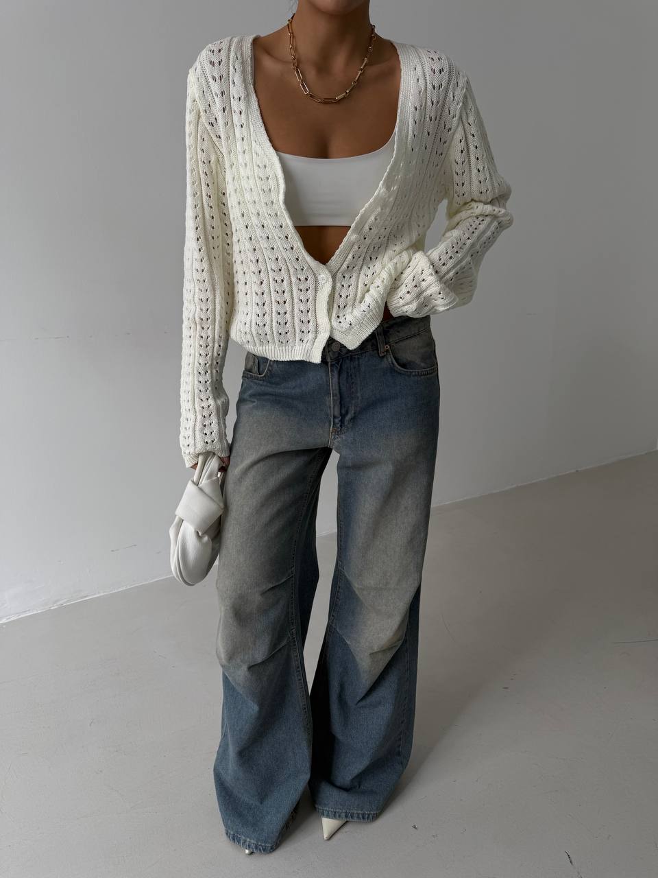 Knitted long sleeve