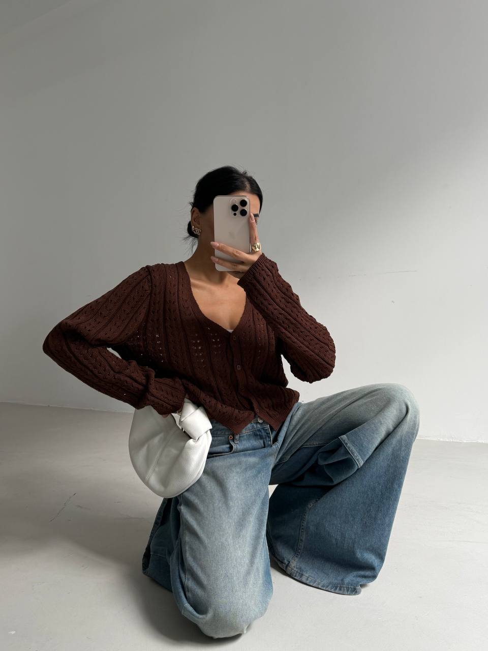 Knitted long sleeve