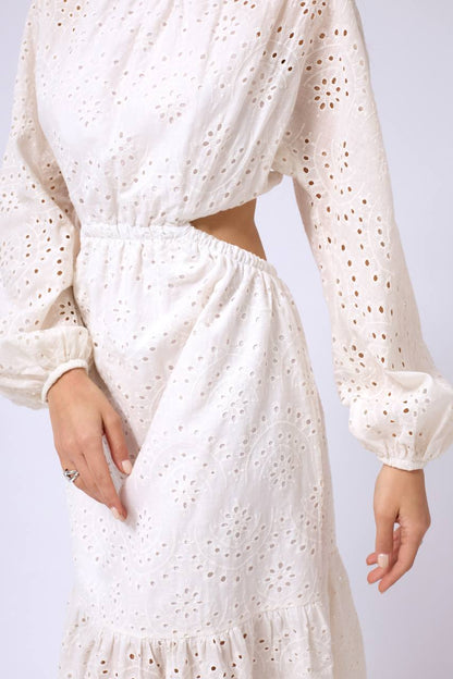 White summer dress
