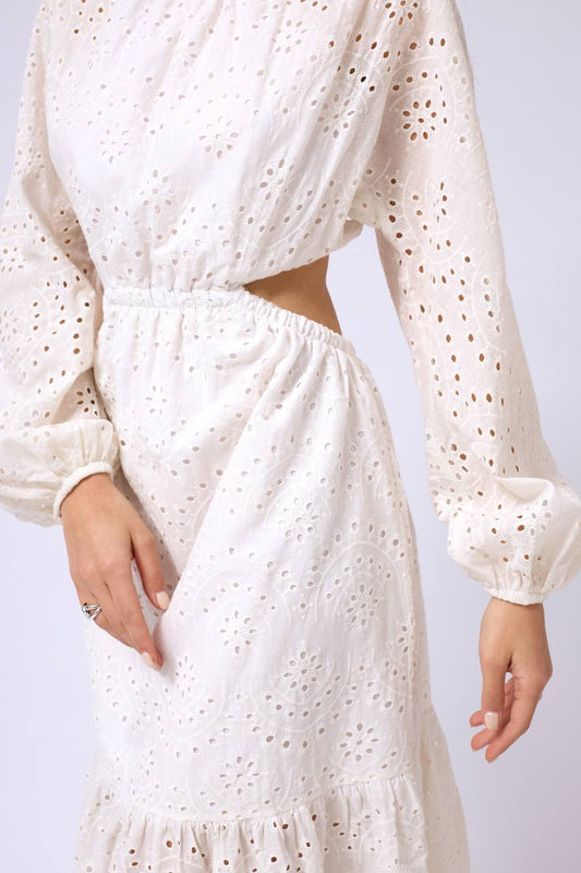 White summer dress