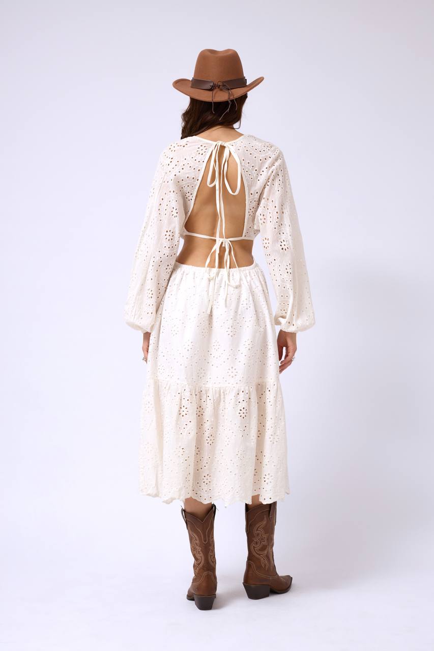 White summer dress