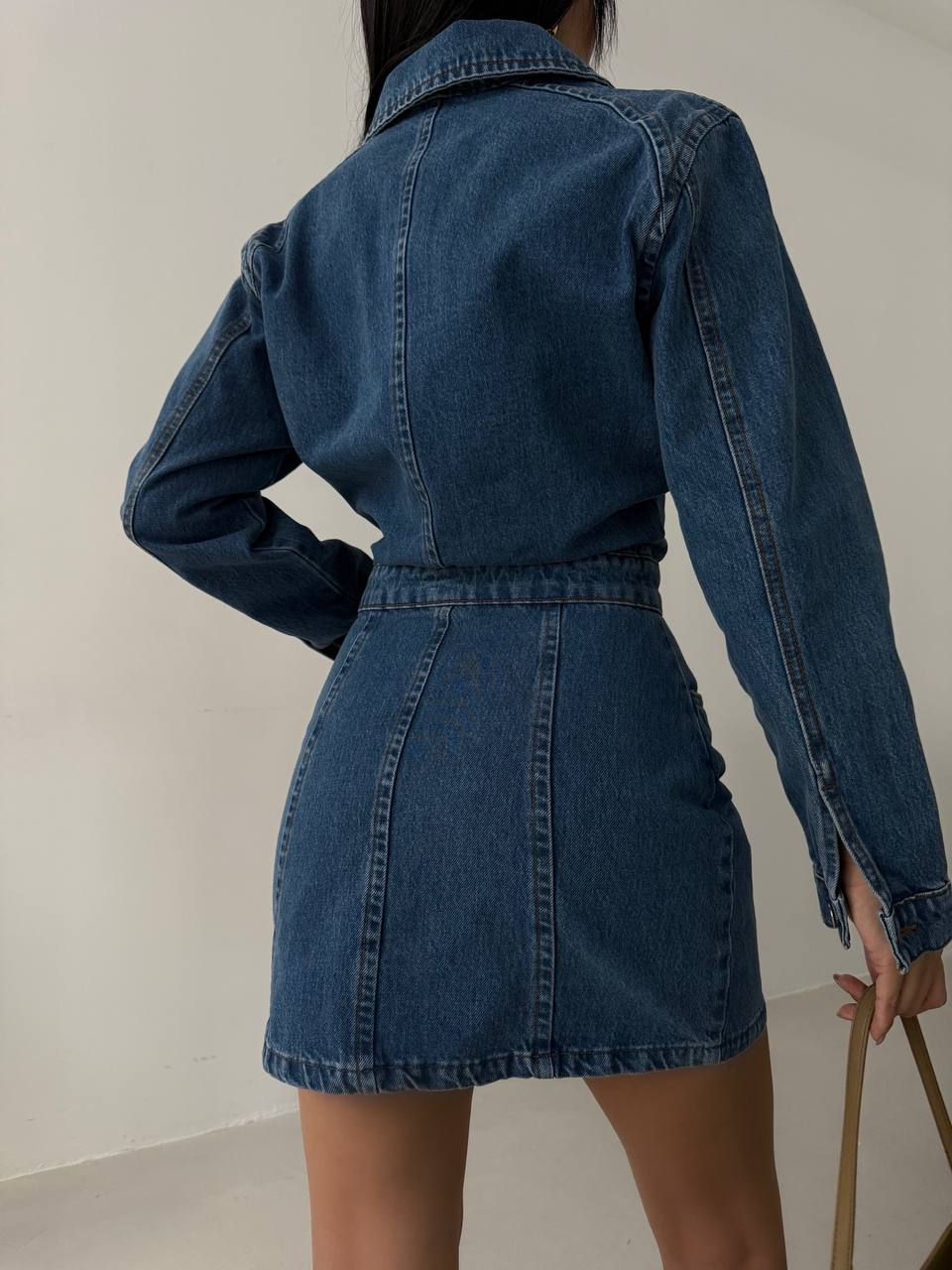 Jeans mini dress