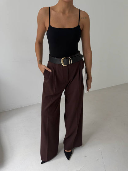 Black rope bodysuit