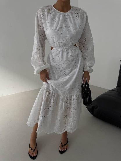 White summer dress