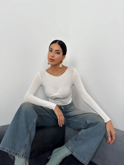 BLUZE ME DETAJE NYJE