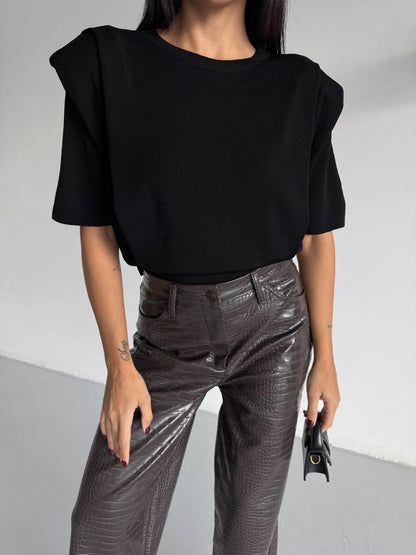 BLUZE ME DETAJ MBUSHJE TE SUPET