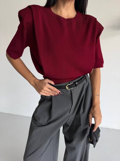 BLUZE ME DETAJ MBUSHJE TE SUPET