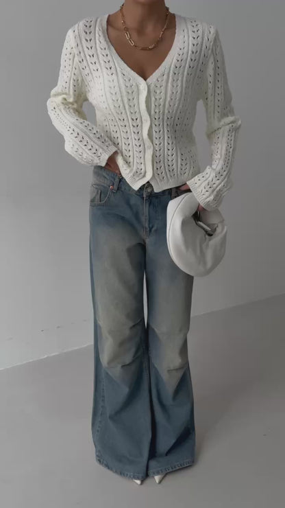 Knitted long sleeve