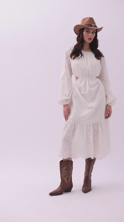White summer dress